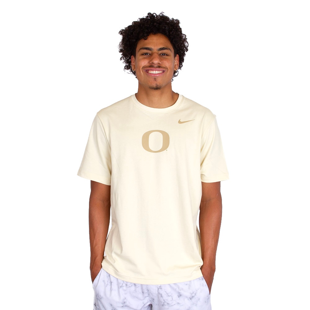 Classic Oregon O, Nike, Brown, Crew Neck, Performance/Dri-FIT, Men, Jacquard, Premium, T-Shirt, 798004